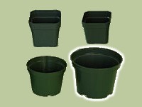 (image for) 4" AZ Round Plastic Pots
