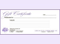 (image for) Gift Certificate
